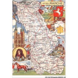 CAR-AAQP3-0242 - AIGUEBELLE - MANCHE - Formé en 1790 d'une partie de la Normandie