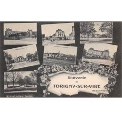 50 - n°74268 - Souvenir de THORIGNY-SUR-VIRE - Multi-Vues