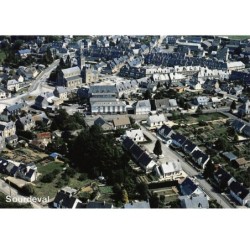 50.AM10258.Sourdeval.Vue générale.Edit Dubray.334/50.CPSM 15x10 cm