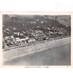 50.AM10778.Jullouville-les-pins.Vue générale la plage.Edit Aéro Photo.CPSM 15x10 cm