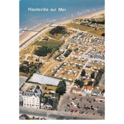 50.AM10293.Hauteville-sur-mer.Vue générale camping.Edit Dubray.1135/50.CPSM 15x10 cm