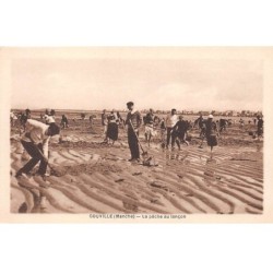 50 - n°73051 - GOUVILLE-SUR-MER - La Pêche au Lançon - Carte peu courante
