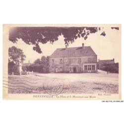 CAR-ADJP15-0799-50 - DENNEVILLE - La place etle monument aux morts