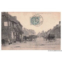 CAR-AFOP19-0886-50 - De CHERBOURG à SAINT-VASST-DE-LA-HOUGUE - QUETTEHOU - Rue principale