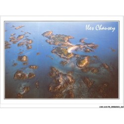 CAR-AAX-P8-50-0638 - ILES CHAUSEY - ensemble granitique constituant un archipel d'une cinquantaine d'iles et ilots