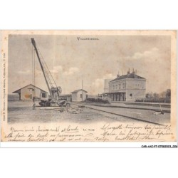 CAR-AAIP7-70-0570 - VILLERSEXEL - La gare - Grue