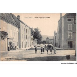 CAR-AAIP7-70-0578 - FAVERNEY - Rue Hippolyte Druais