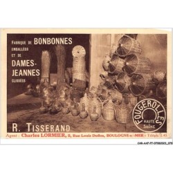 CAR-AAFP7-70-0596 - BOULOGNE-SUR-MER - charles lormier - rue louis duflos - Publicite