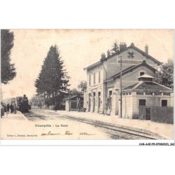 CAR-AAEP5-70-0479 - CHAMPLITTE - la gare - Train