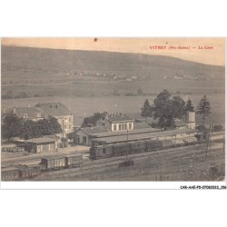 CAR-AAEP5-70-0476 - VITREY - la gare - Train