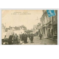 50.BRECEY.UN COIN DE LA PLACE DU MARCHE