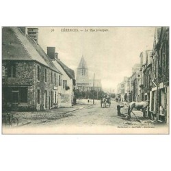 50.CERENCES.n°4944.LA RUE PRINCIPALE