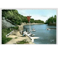 50.TORIGNI SUR VIRE.LES PEDALOS ET L'ETANG.CPSM