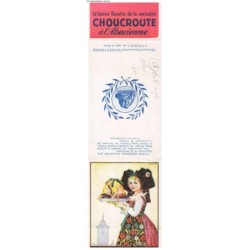 CAR-AETP6-0359-70 - HANSI - La bonne recette de la véritable choucroute a l'alsacienne - CARTE SOUPLE