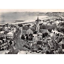 50 .n°kri10902 . saint pair sur mer .l'eglise .n°17 . edition lapie .sm 10X15 cm .