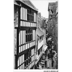 CAR-ABJP4-0327-50 - LE MONT-SAINT-MICHEL - la grand rue