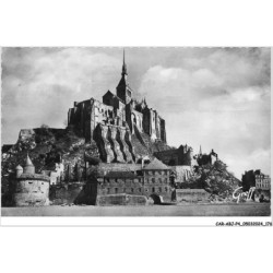 CAR-ABJP4-0364-50 - LE MONT SAINT-MICHEL - vue générale au couollant