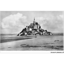 CAR-ABJP4-0362-50 - LE MONT SAINT-MICHEL - vue générale et le couesnon