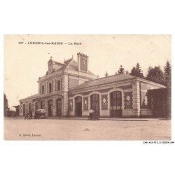CAR-ACSP13-0823-70 - LUXEUIL-LES-BAINS - La gare