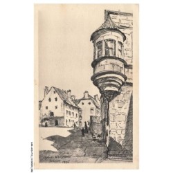 CAR-ACSP13-0824-70 - LUXEUIL - Vue sur une place