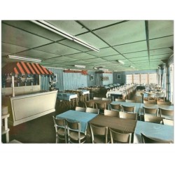 50 .n°34798.mont saint michel.le restaurant camping. cpsm 15 x 10.5 cm .