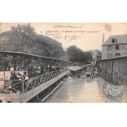 50 - GRANVILLE - SAN38784 - Le Marché aux poissons et les Lavoirs