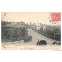 CAR-ACQP6-0355-50 - L'arrivée à COUTANCES