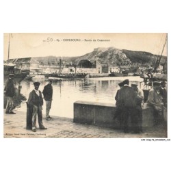 CAR-ACQP6-0393-50 - CHERBOURG - bassin du commerce