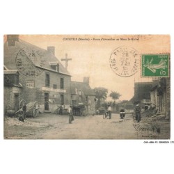 CAR-ABWP3-0282-50 - COURTILS - route d'avranches au mont st-michel - vendu en etat