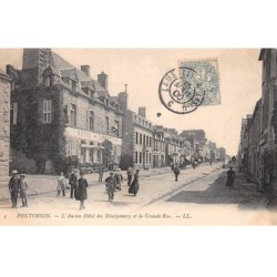 50-AM22060.Pontorson.N°4.Ancien hotel des Montgomery et Grande Rue