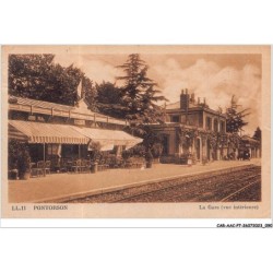CAR-AACP7-50-0589 - PONTORSON - la gare (vue interieure) - Buvette