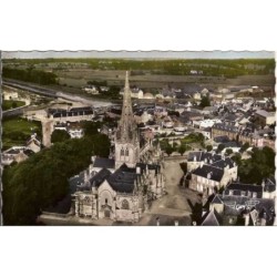 50.CARENTAN.L'EGLISE.CPSM .