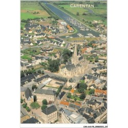 CAR-AAX-P8-50-0614 - CARENTAN - vue aerienne generale