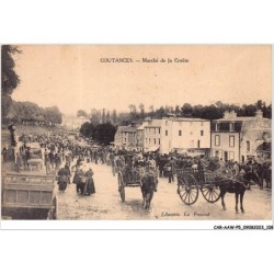 CAR-AAWP5-50-0385 - COUTANCES - marché de la croûte - vendue en etat