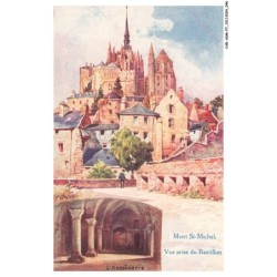 CAR-ADMP7-0494-50 - MONT-SAINT-MICHEL - Vue prise du bastillon