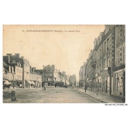 CAR-ADJP15-0848-50 - SAINT-HILAIRE-DU-HARCOUET - La grande place