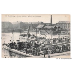 CAR-AEJP1-0004-50- CHERBOURG - Arsenal maritime - Le poste des torpilleurs