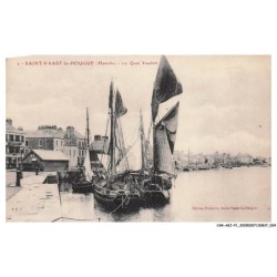 CAR-AEJP1-0013-50 - SAINT-VAAST-LA-HOUGUE - Le quai vauban