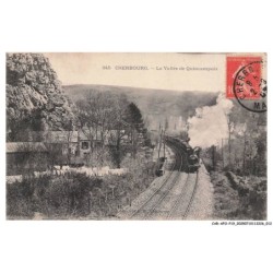 CAR-AFOP19-0900-50 - CHERBOURG - La vallée de quincampoix - Train