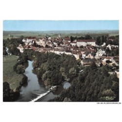CAR-AEAP8-0513-70 - PESMES - Vue générale aérienne et la vallée de l'ognon