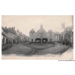 CAR-AGCP20-1078-51 - SAINT-MARTIN-D'ABLOIS - La place de la mairie