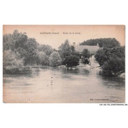 CAR-AGCP20-1073-51 - SAUVAGE - Bords de la seine