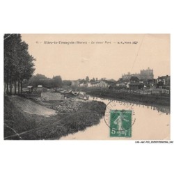 CAR-AGCP20-1066-51 - VITRY-LE-FRANCOIS - Le vieux port - Vendue en l'etat