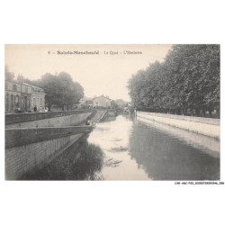 CAR-AGCP20-1074-51 - SAINTE-MENEHOULD - Le quai - L'herbette