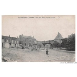 CAR-AGCP20-1091-51 - L'argonne - FLORENT - Place de la mairie et ancien château