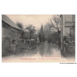 CAR-AGCP20-1092-51 - FERE-CHAMPENOISE - La vaure - Vue du grand pont