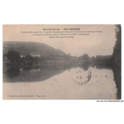 CAR-AGCP20-1086-51 - MAREUIL-SUR-AY - Les goisses - Curieux effet naturel de ce vignobe