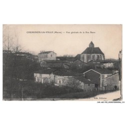 CAR-AGCP20-1102-51 - CHEMINON-LA-VILLE - Vue générale de la rue basse