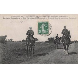 CAR-AFPP11-0545-61  - Manoeuvres de la 10e Brigade de  Cavalerie aux environs D'ARGENTAN