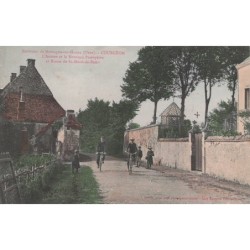 CAR-AFPP11-0546-61  - Environs de Mortagne-sur-Huine - Courgeon - L'Ancien et le Nouveau Presbytere